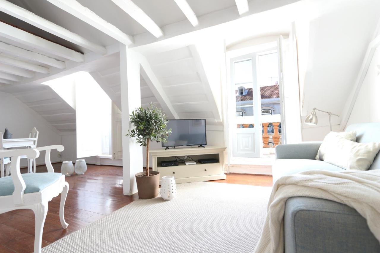 Apartmán Penthouse At Downtown With Sun Deck & Amazing Views Lisboa Exteriér fotografie